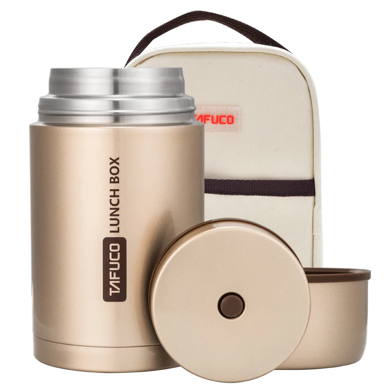 

Tafuco High Quality  Stainless Steel Insulated Vacuum Thermal Food Jar Insulated tiffin lunch box