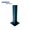 modern design nice looking vertical aluminium post glass U profile