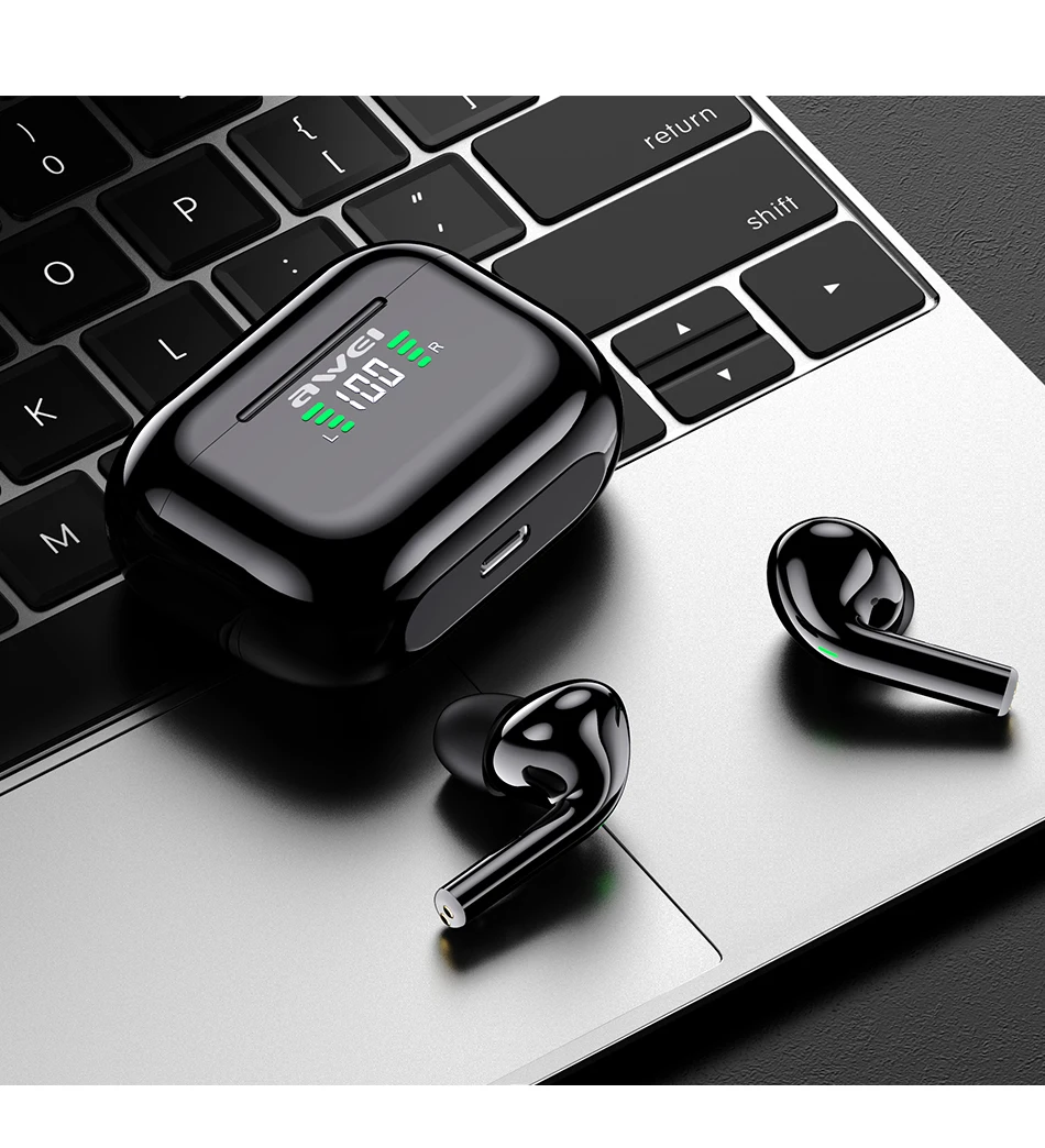 

2021 Newest Awei T29P Bluetooth In-Ear Headphones Wireless funny Earphones for mobile phone