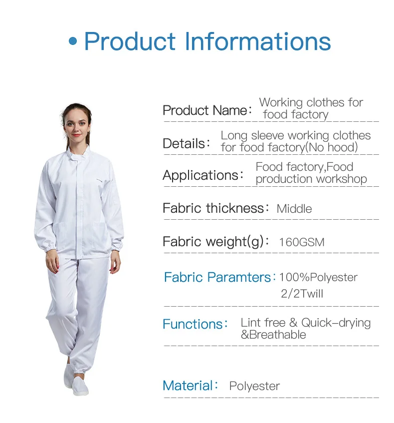 Food Processing Factory Uniforms Meat Coffee Coconut Milk Juice Process Worker Clothes Food Industry Clothing Buy Food Industry Uniforms Food Clothes Food Uniforms Product On Alibaba Com