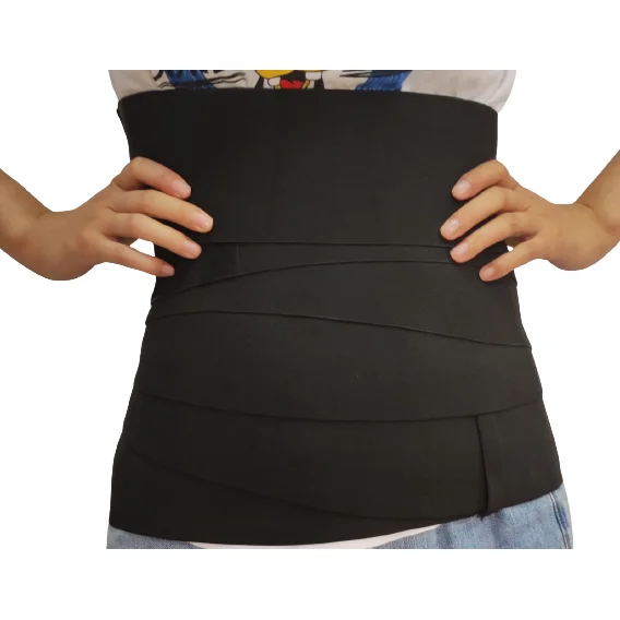 

Waist Trainer for Women Sauna Trimmer Belt Tummy Wrap Plus Size, Black