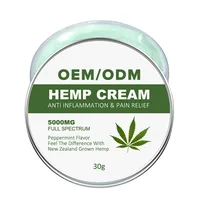 

Private Label Natural 5000mg Person Pain Relief Hemp Extract Cream Muscle Body Hemp Balm