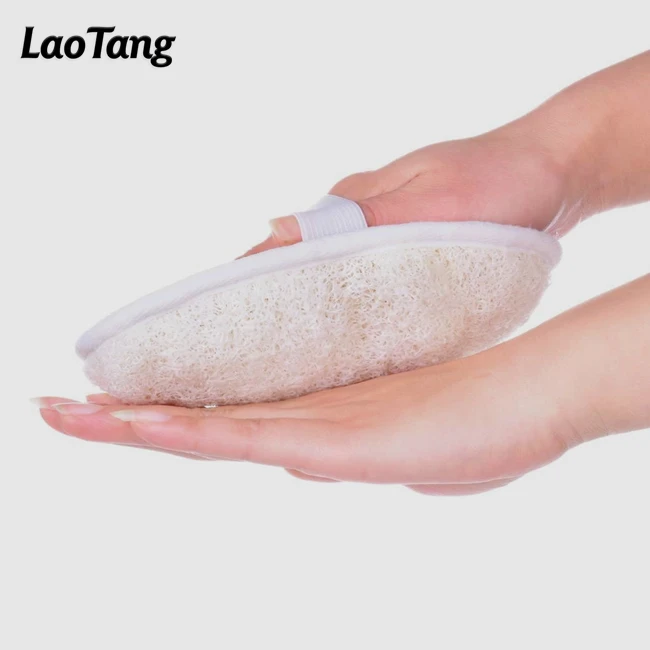 Hotel Disposable Natural Bath Loofah Loofah Bath Pad Spa Loofah Sponge