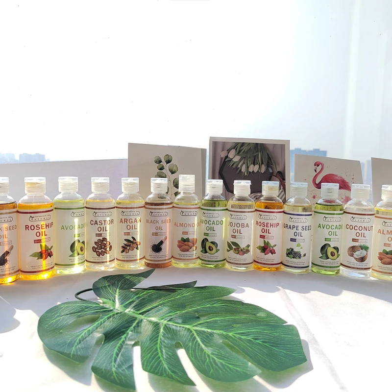 

OEM Private Label Relaxing Natural Moisturizing Whitening Almond Jojoba Olive Grapeseed Oil Body Essential Massage Oil for skin