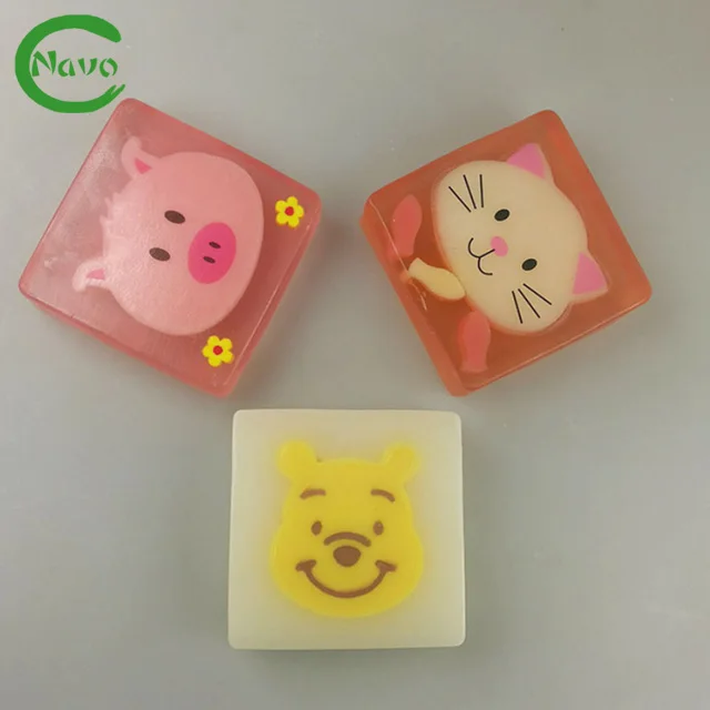 

customized children cartoon bath soap animal handmade soap moisturizing essential oil soap, Depends on the shape