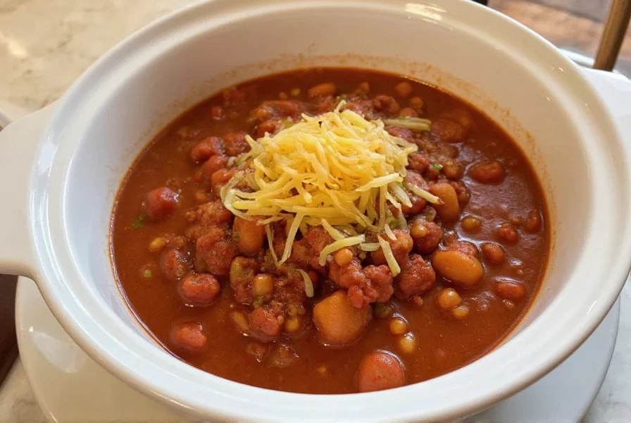 Easy Crockpot Chili Recipe: 10-Minute Prep, 6-Hour Simmer