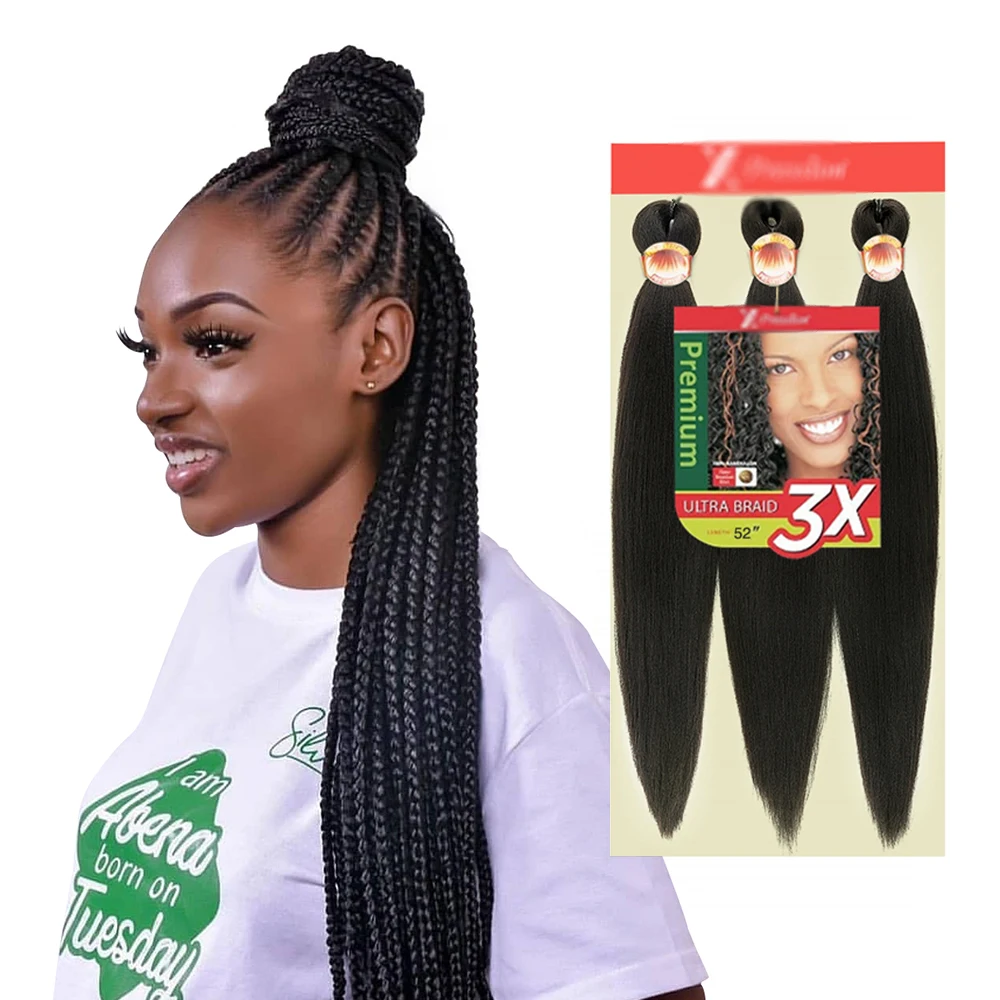 

Free Sample Extensions Crochet for African Hair Expression Ombre Braids Easy Braid Pre Stretched Synthetic Braiding Hair