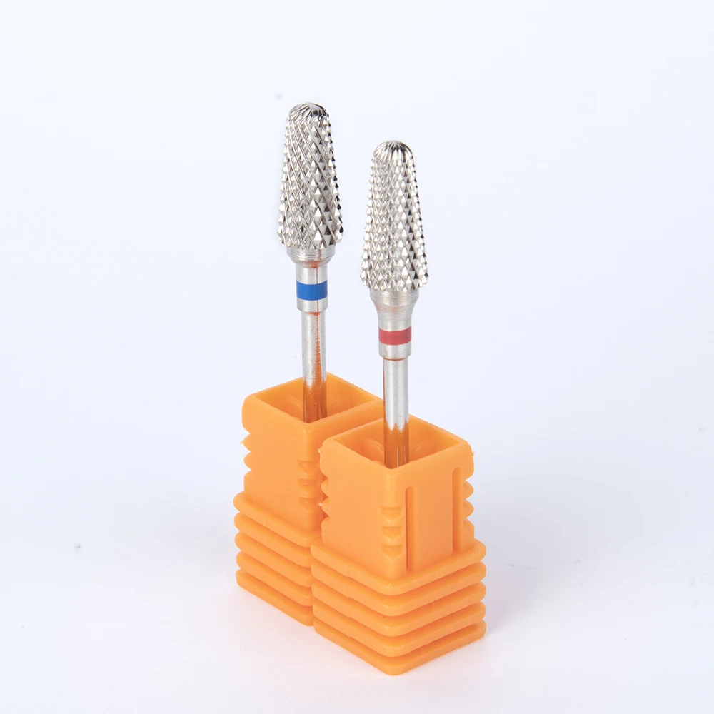 

Nail Drill Bit Large Cone--For Manicure Nail Drill Accessories, Black.purple.silver.colours