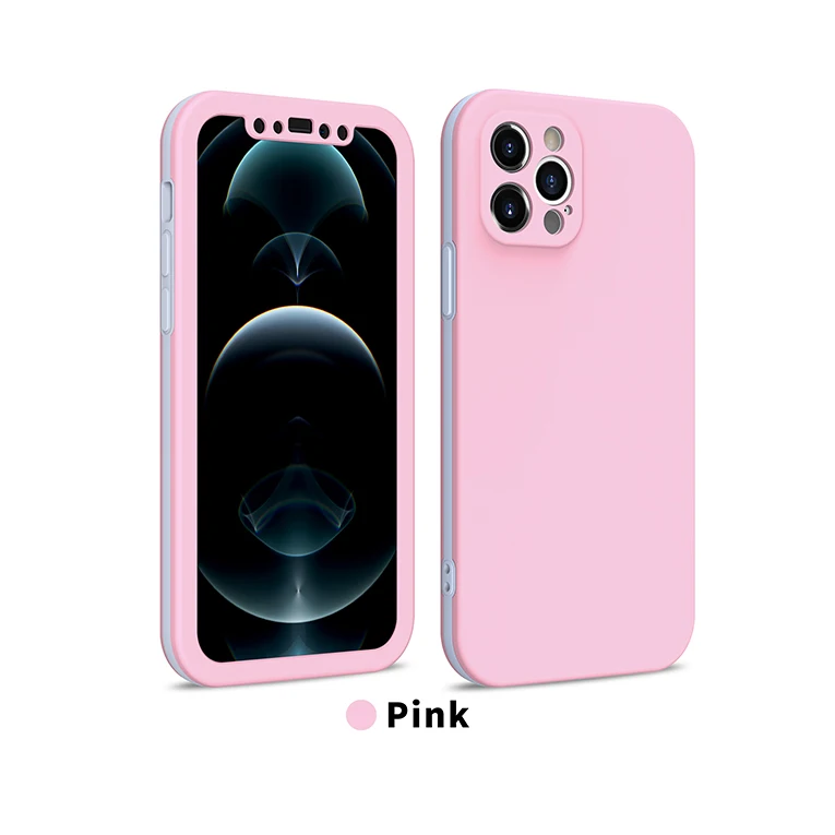 

Fashion Red Cooling anti-fall PC+TPU phone cover For iPhone 11/12 series Support wireless charging phone case, 5 colors