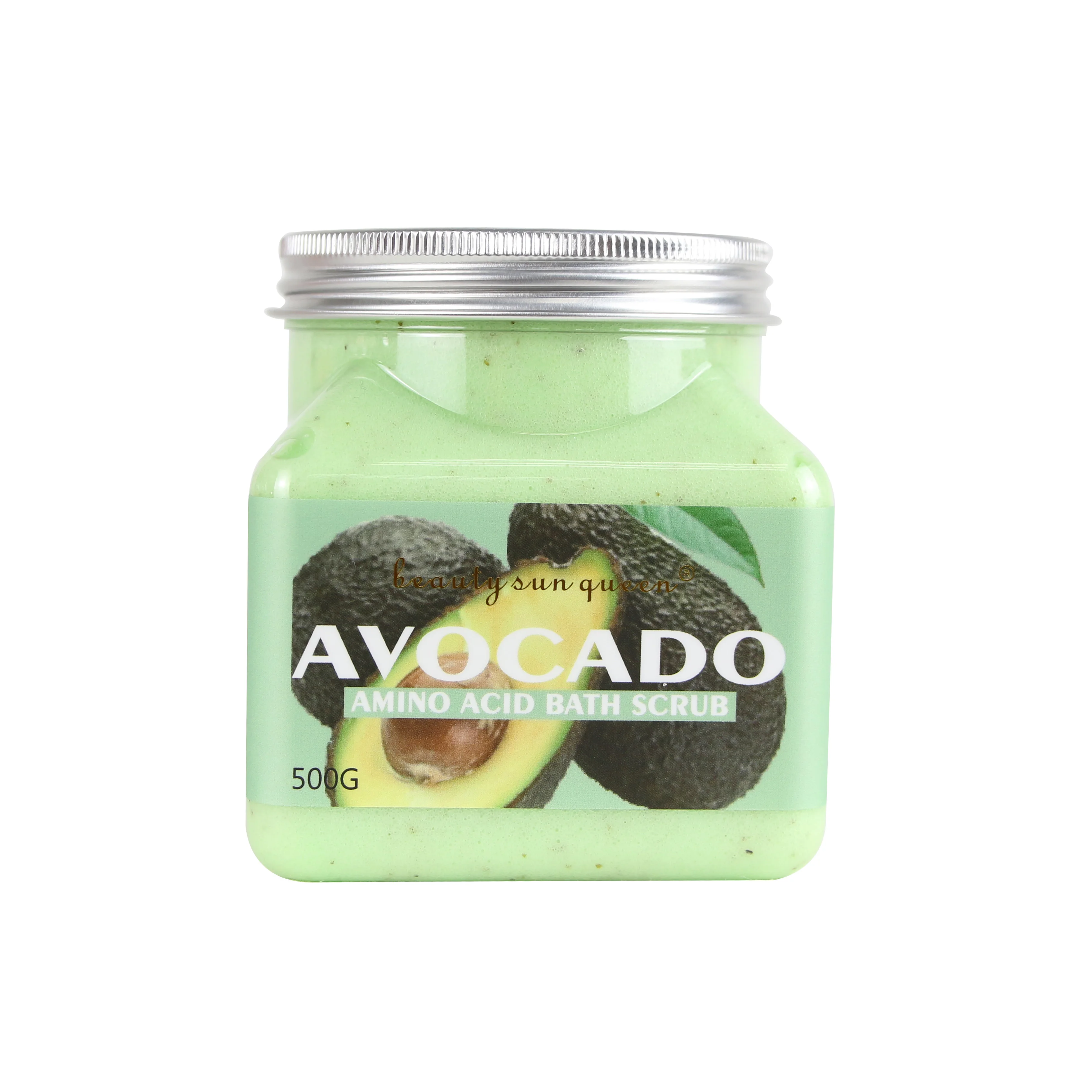 

Wholesale Natural Organic Vegan Fruit Avocado Strawberry Moisturizing Exfolianting Face Body Scrubs, Custom color