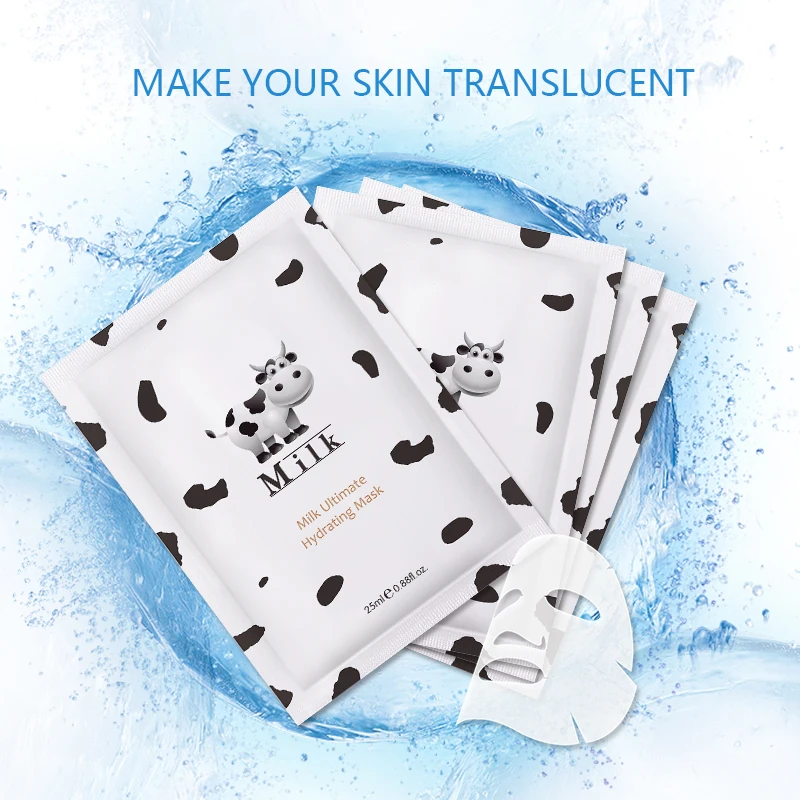 

Organic Milk Whitening Mask Sheet Facial Mask Moisturizing Skin Care Face Mask