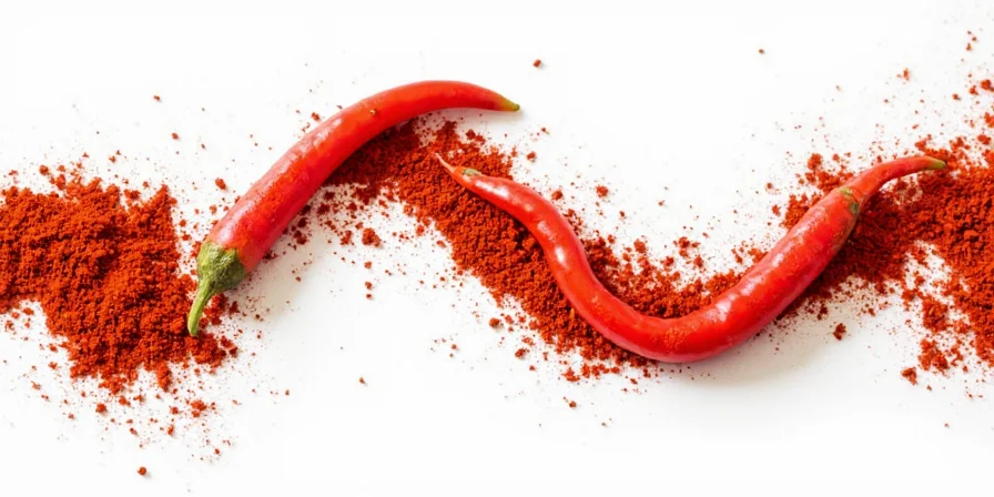 Colorful bowl of fresh spices including chillies