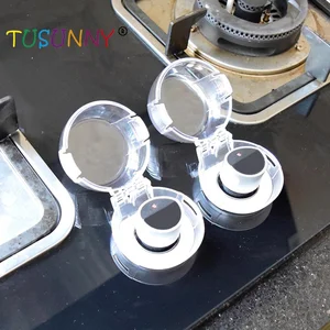 Image of Baby Proofing kitchen oven stove cover gas control switch knob cover for child safety