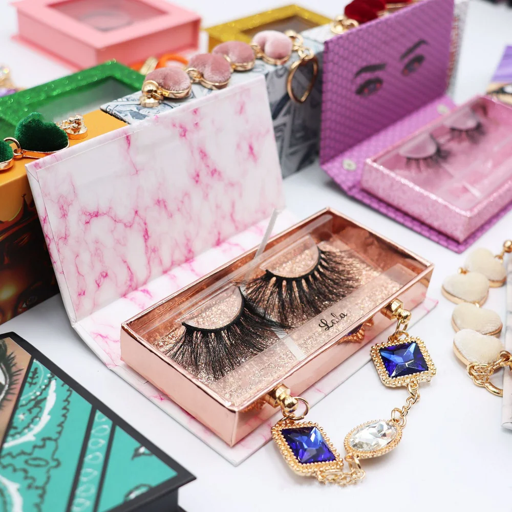 

Wholesale Custom Label BoxFiber Fluffy 15mm 3d Mink Vendor natural eyelash extension glue nagaraku serum supplies