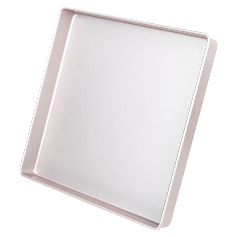 

Personalized bakeware carbon steel 11" non-stick square oven cake pan baking tray