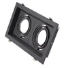 Square MR16 Recessed Lighting GU10 Halogen Lamp Holder Fittings For Led Ceiling Downlight