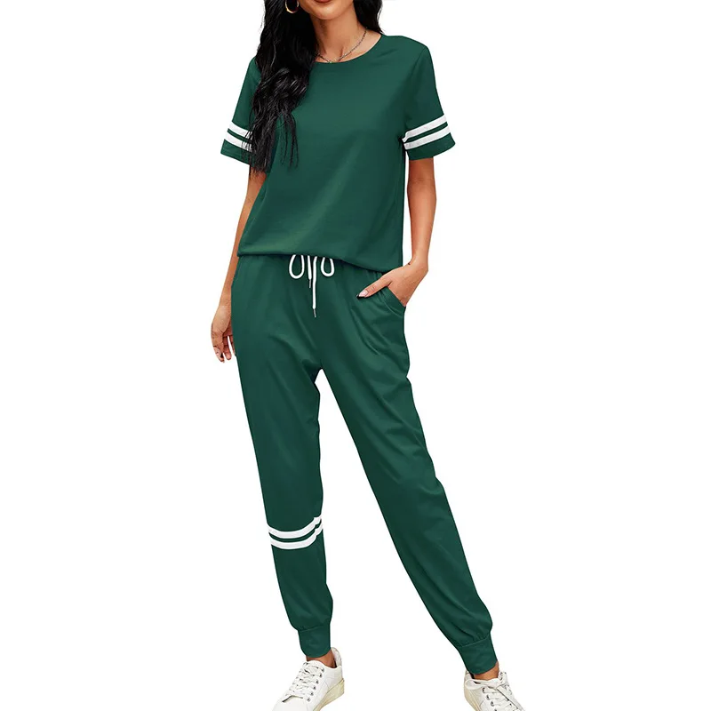 

2021 Women Hot Sale Fashion Comfortable Jogger Suits Women gym fitness sets, As picture