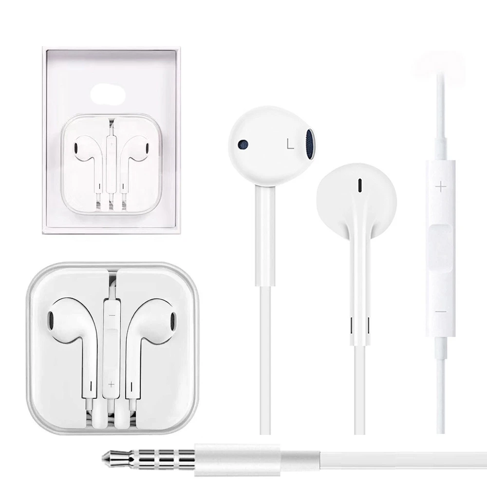 

3.5mm In Ear Stereo Wired Earphone with Mic for iPhone 7/8/X/11/12