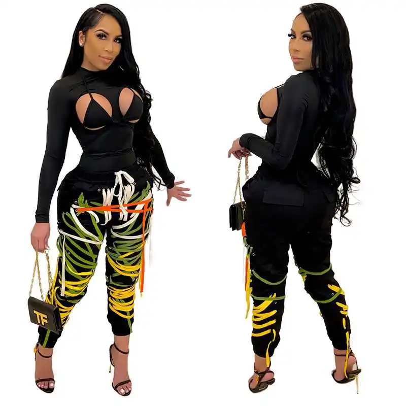 

Woman Casual Fashion Sexy Spring Breathable Jumpsuits Club Wear Jumpsuit