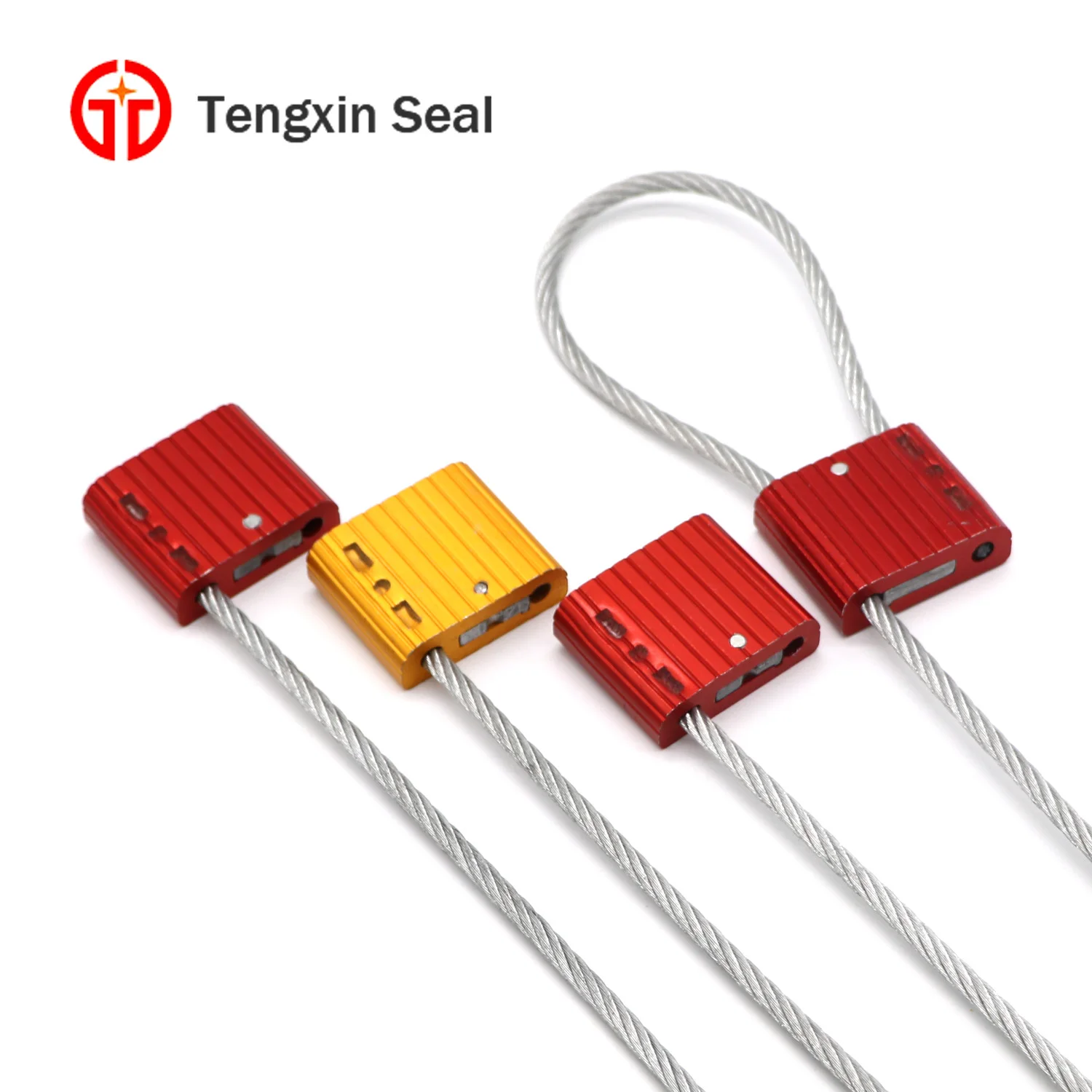 

TXCS 105 Hexagonal Cable Seal Bar Code Wire Truck Cable Seal, Red, bule, yellow, orange or customized