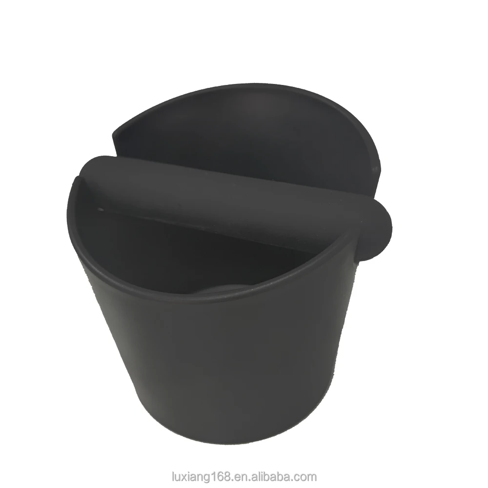 

Plastic Coffee Knock Box with Removable Heavy-Duty Knock Bar Espresso ABS black Knock Box Drawer