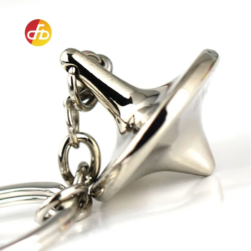 

Spinning Top Promotional Keychain Buckle Metal Alloy Keychain