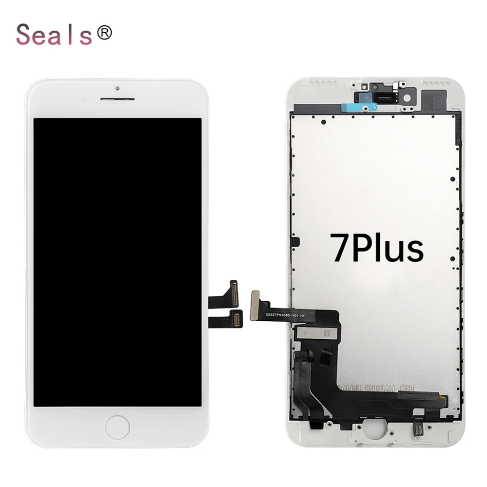 

Phone LCD Digitizer Accessories Parts mobile lcd screen Mobile Phone LCD Touch screen for iphone 7 plus, Black/white
