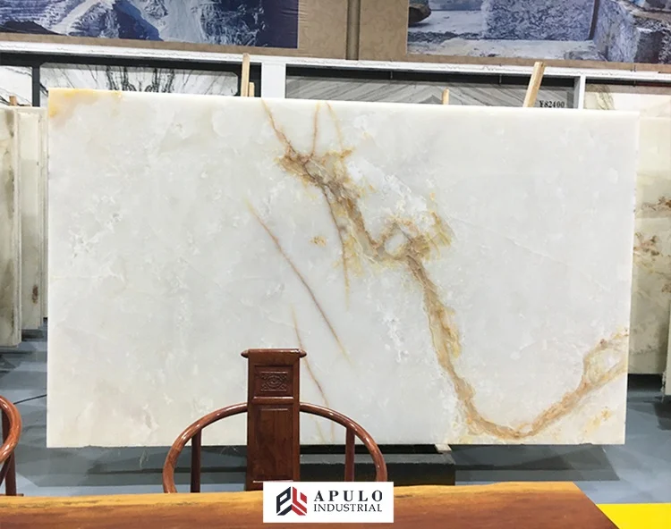 Factory Cheap Price Iran Wall White Onyx Stone Slab And Marble Floor Tile Wholesale White Onyx 2 With Gold Veins Afghan Buy White Onyx Stone White Onyx Slab Floor White Onyx Marble Product