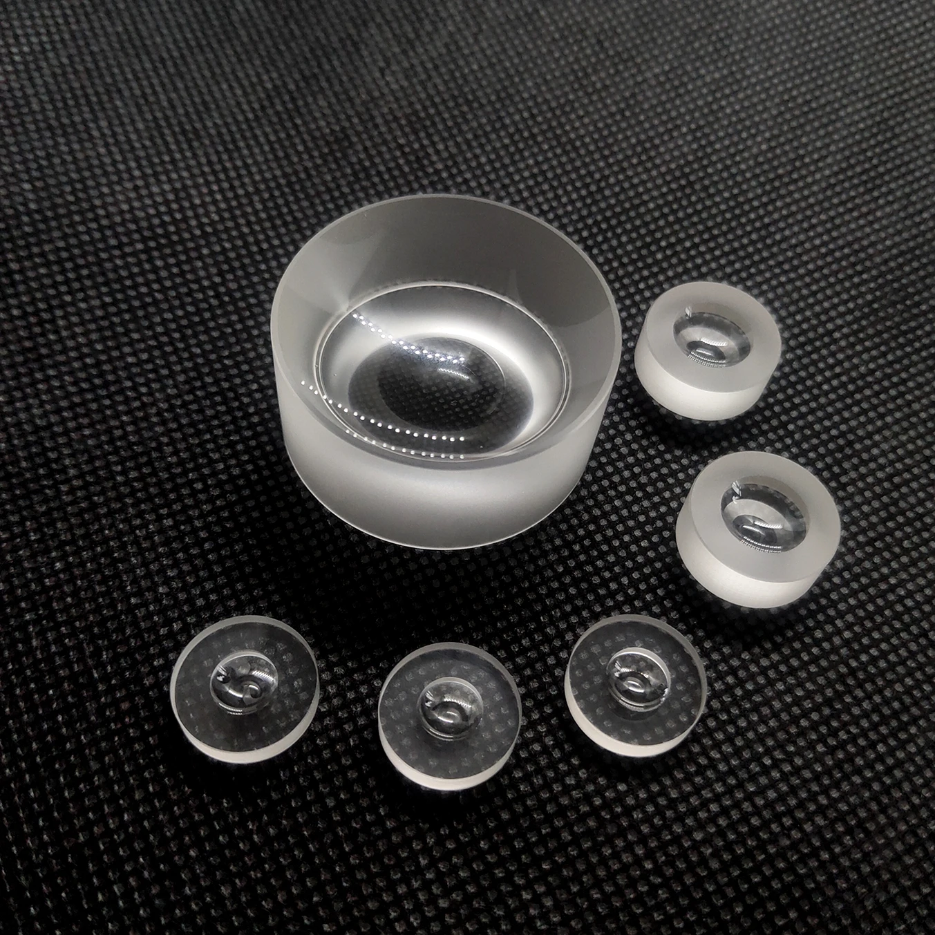 design sapphire biconcave lens with your drawing