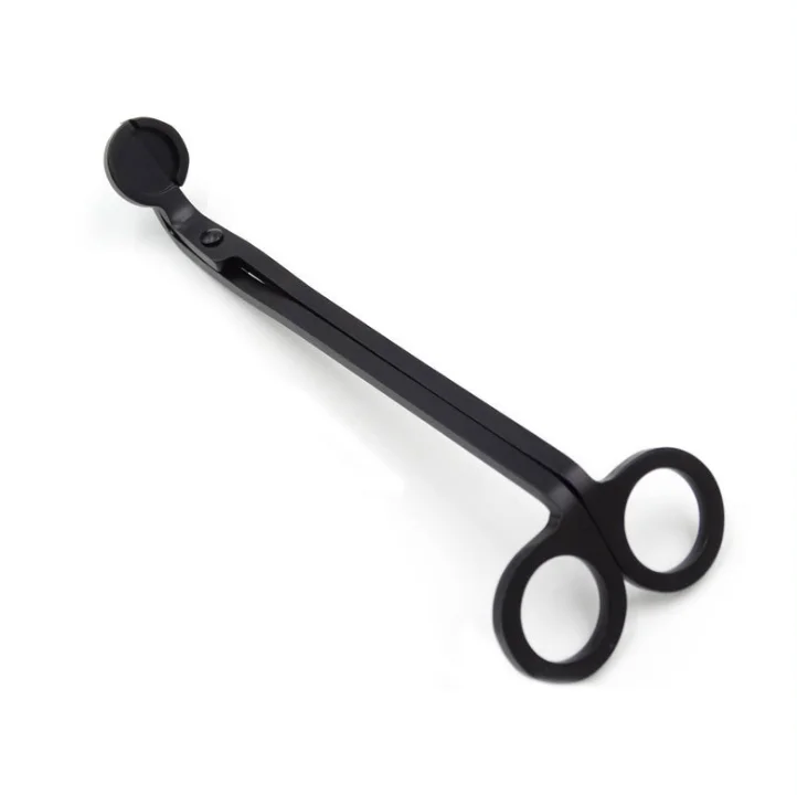 

Wholesale custom logo black candle wick trimmer candle wick scissors