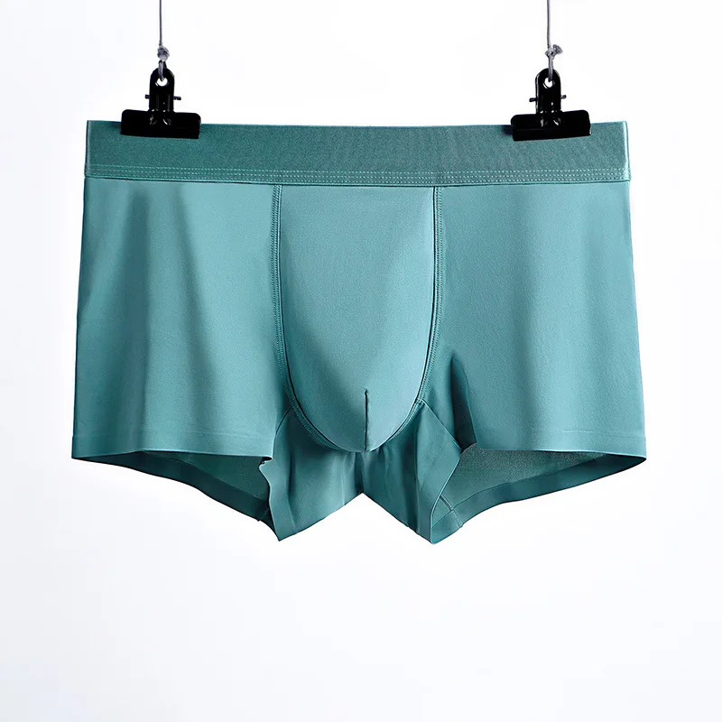 

wholesale breathable mens underwear ice silk boxer briefs, 6 color