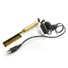 Medium Wide Brass Teeth Press Comb, Hair Styling Straightener High Heat Electric Pressing Hot Comb