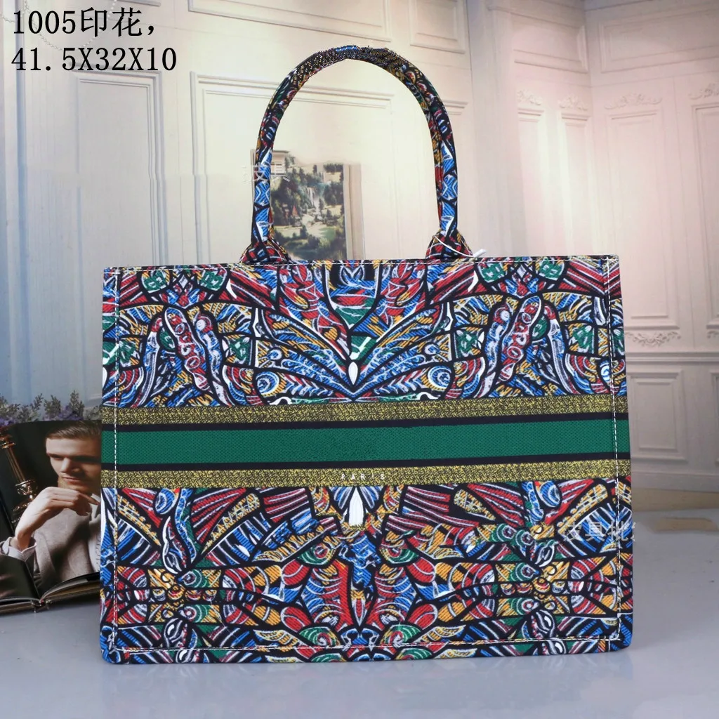 

Logo shopping bag new trendy messenger bag women canvas embroidery stitching women bag wild large capacity 1105#, Customized color