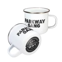 

sublimation custom enamel mug, enamel coffee cup,enamel camping mug