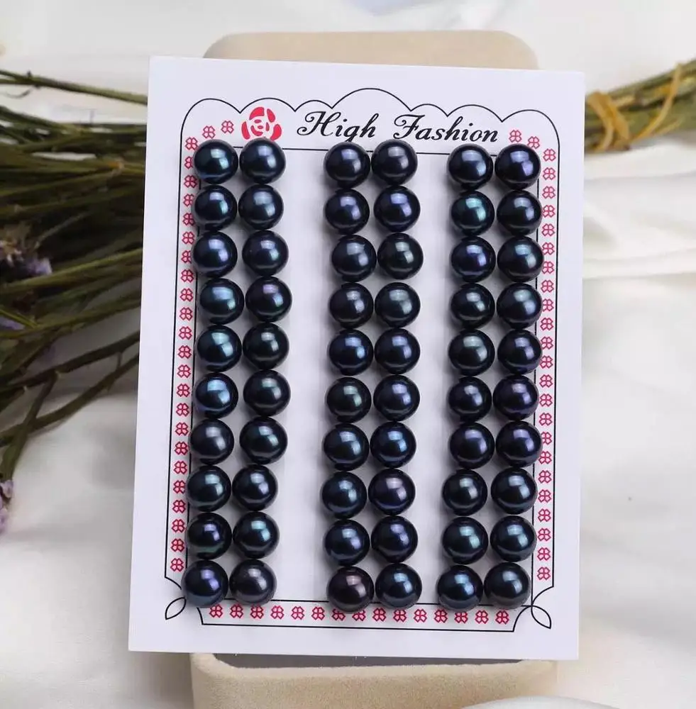 
Zhuji Supplier Freshwater Button Loose Pearl For Jewelry Making Loose Beads 