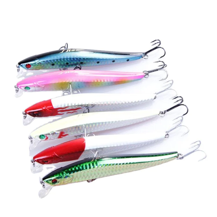 

Fish Hunter DM5B Minnow Fishing Lure Lase Hard Artificial Bait 115MM/16G/1.5M Sea Fishing lure Crankbait, Yellow&green/rainbow/green