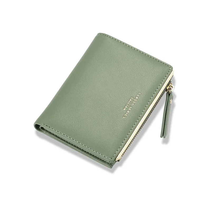 

Short wallet women simple tassel small wallet, square mini women's coin purse, 6 color