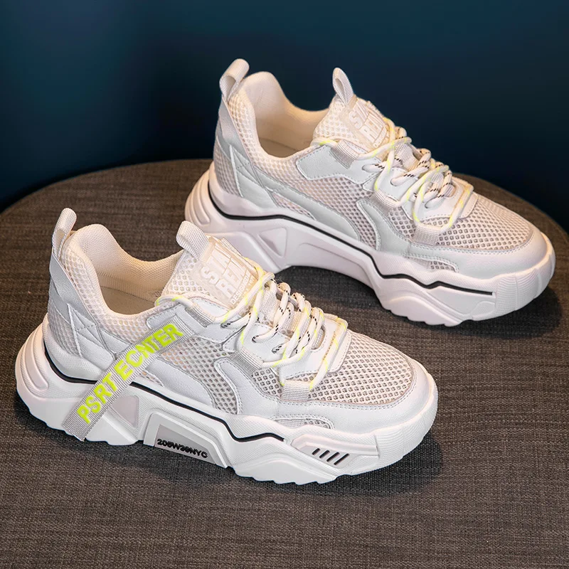 

Breathable female casual ladies sneakers Korean Style Height Shoes 2021 popular Women's Fashion Sneakers