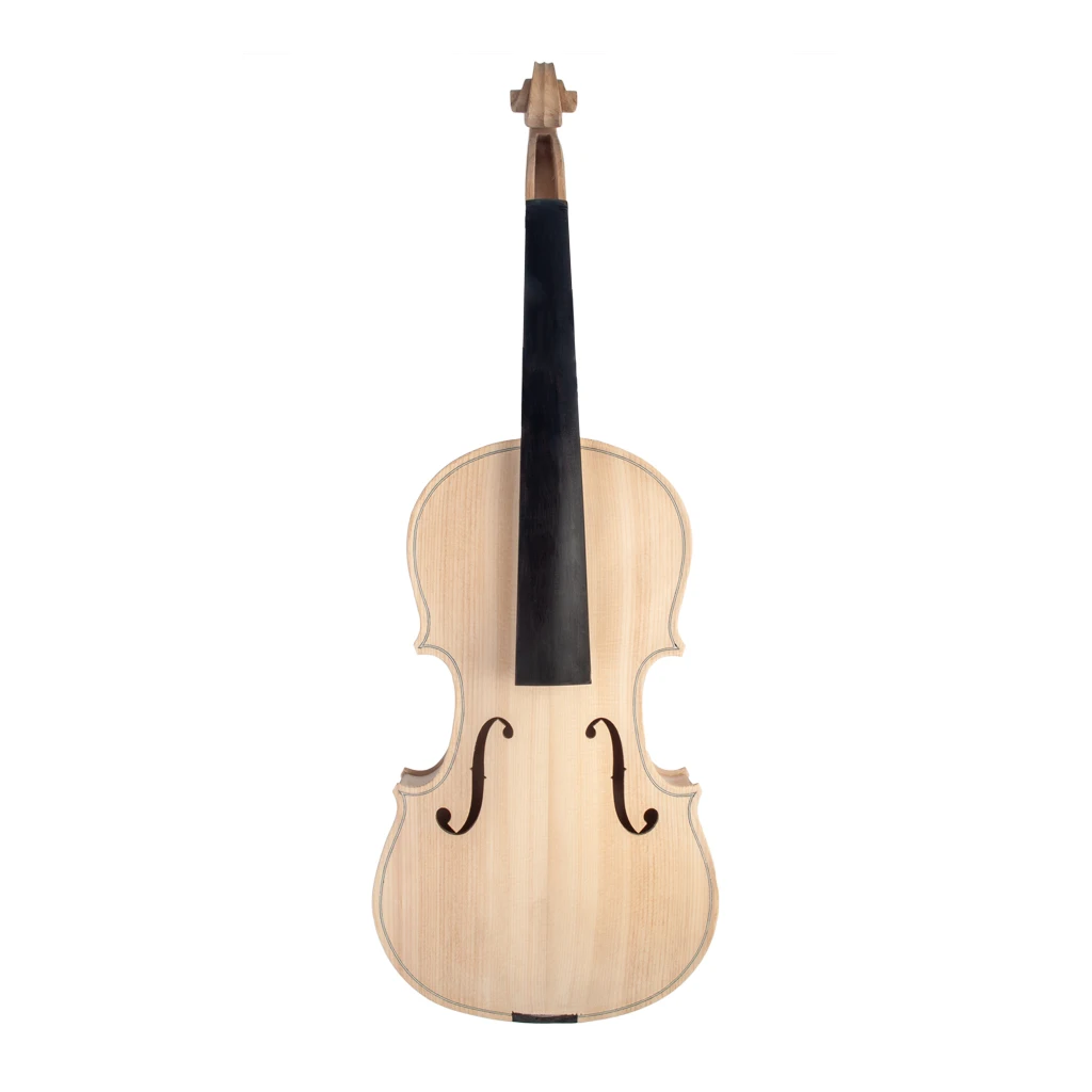 

NAOMI 4/4 Unfinished Violin Full Size DIY Violin Set Maple Body With Ebony Fingerboard