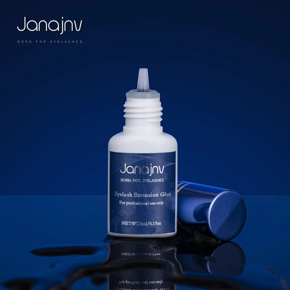 

Janajnv private label custom wholesale 0.5 second hypoallergenic waterproof adhesive extension lash glue