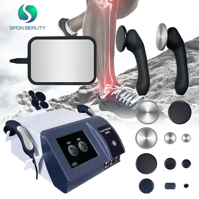 

448K human tecar physiotherapy cet ret rf machine with smart tecar wave