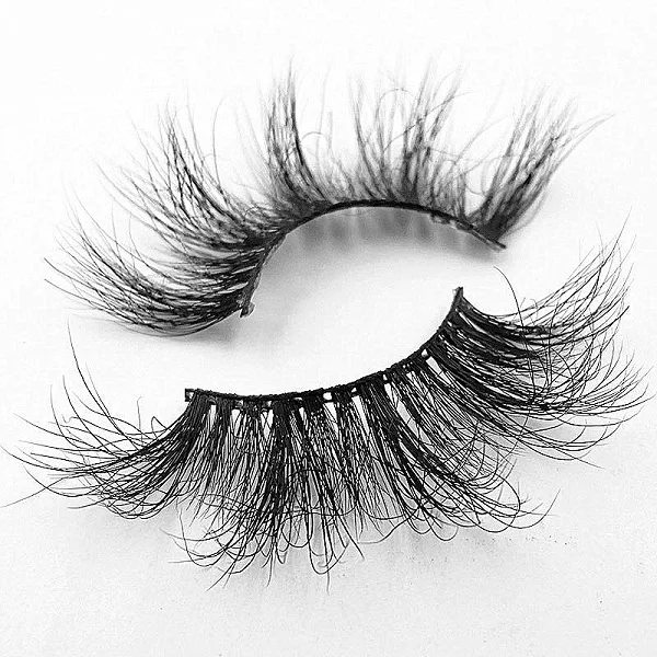 

25mm 3D mink lash private label strip false eyelashes luxury mink fur eyelashes custom packaging lashbox, Natural black