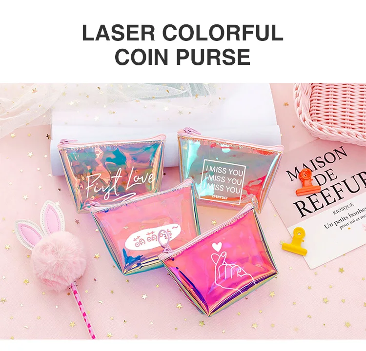 transparent coin purse