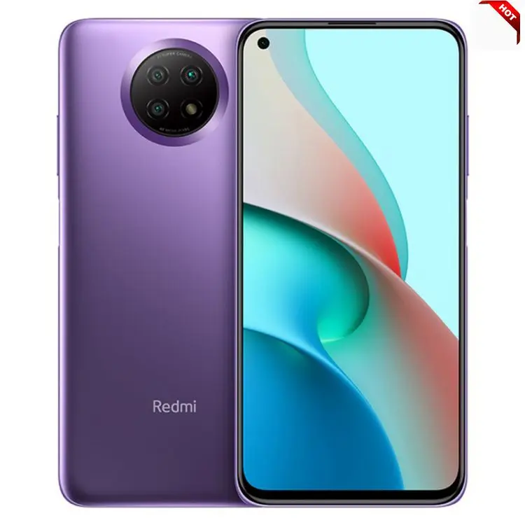 

Original unlocked Xiaomi Redmi Note 9 cellphone 5G 6GB+128GB MIUI 12 Fingerprint ID smartphone Xiaomi Redmi Note 9 mobile phone