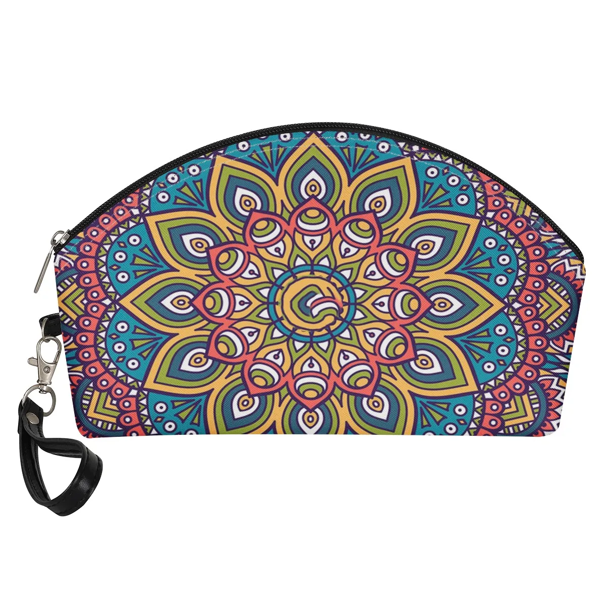 

Customized hip-hop culture printing pu ladies cosmetic bag waterproof portable cosmetic bag transparent spot to map customizatio, Support printing any colors you want