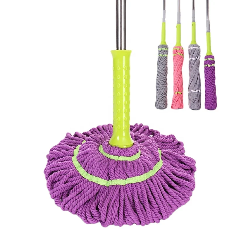 

Easy Self Squeeze Magic Twist Mop For Home Cleaning High Quality Microfiber Twist Mop