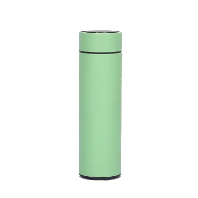 

Mikenda rubber paint vacuum flask double wall thermal Measuring the temperature bottle with color customized, Mix