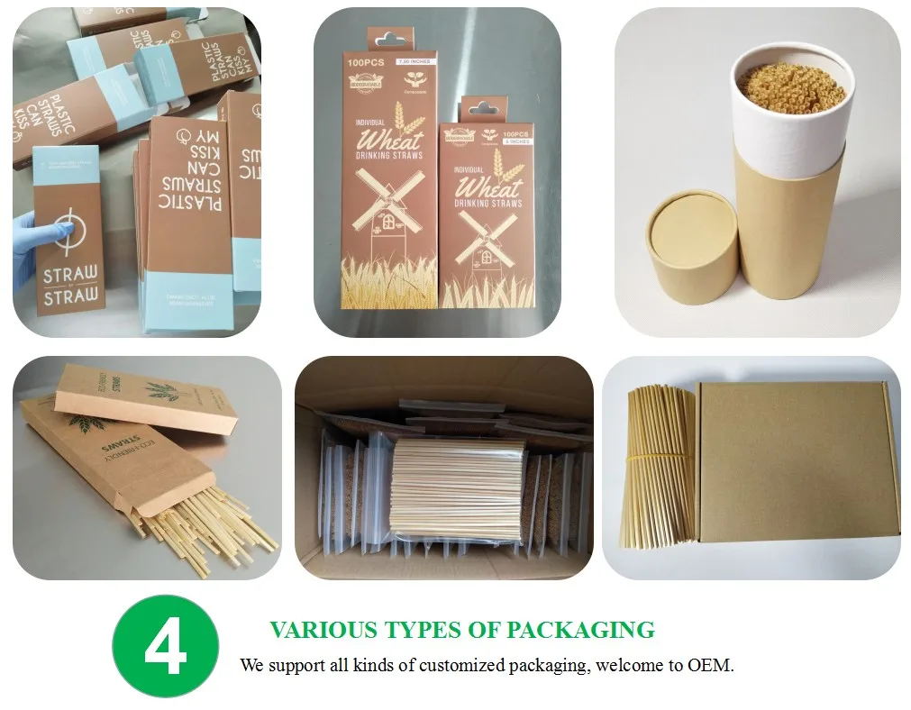 Wheat Straw Biodegradable Recycled Disposable Natural Hay Wheat Straw