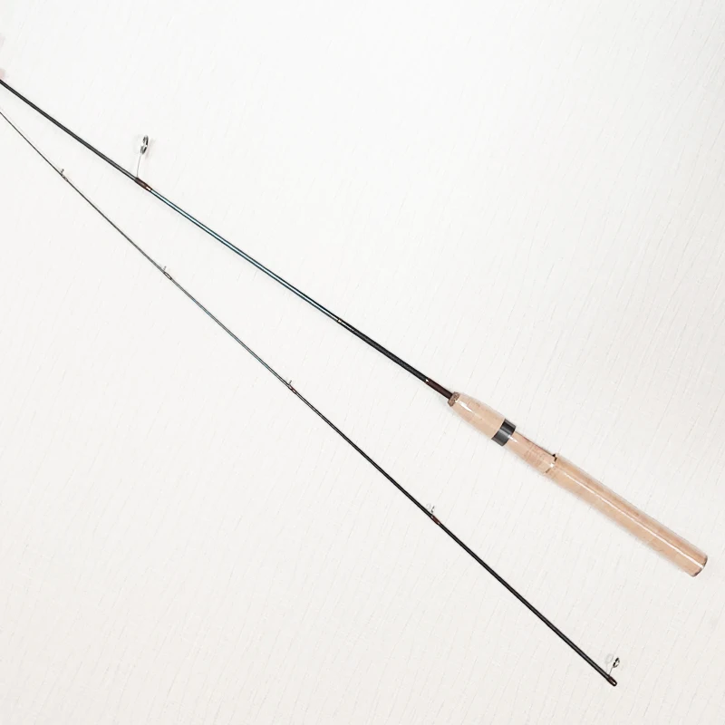 

Alpha ultralight seawater 2 pieces rod spinning popping fishing rod with Titanium Guide