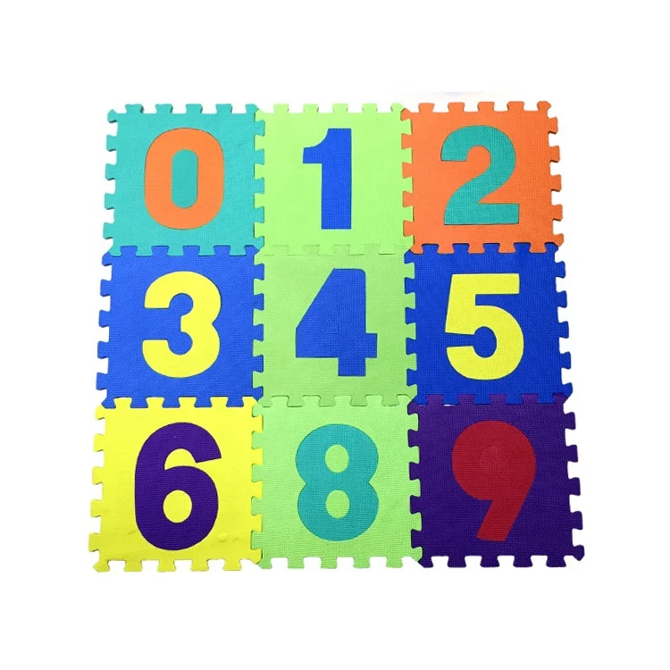 
Tatami Jigsaw Foam Eva Puzzle Mat Kids Play Number Alphabet Mat 